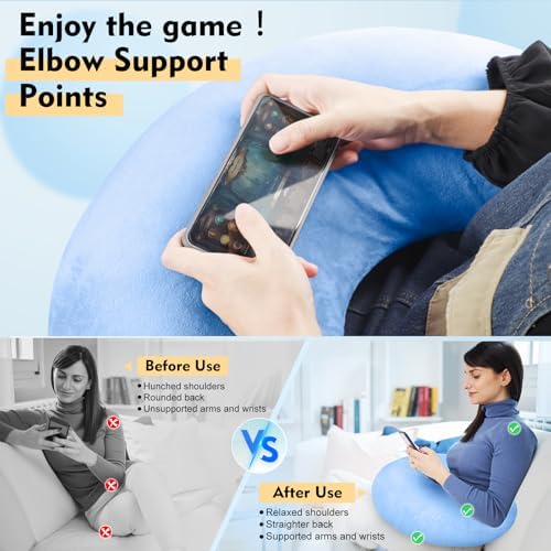 Vamorry Gaming Pillow Ergonomic Arm Support for Adults Kids