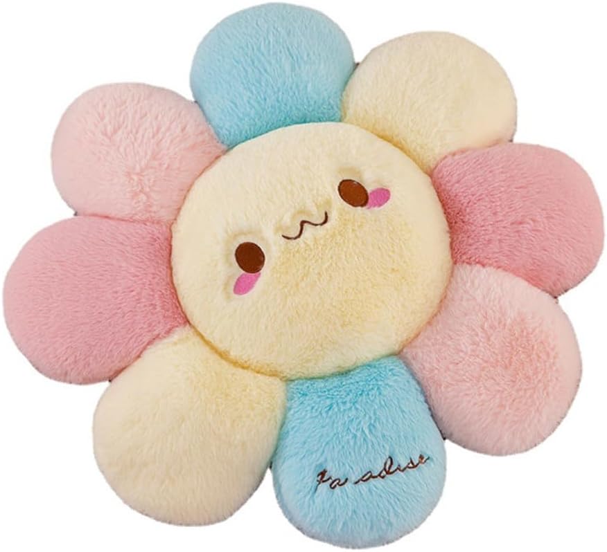 NatureMan Daisy Flower Throw Pillow - Large 22inch Floor Cushion