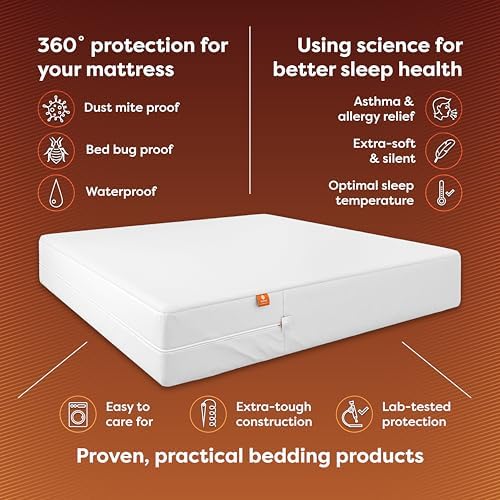Hospitology Products Zippered Mattress Encasement - Twin