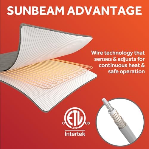 Sunbeam Royal Luxe Heated Blanket Full Size