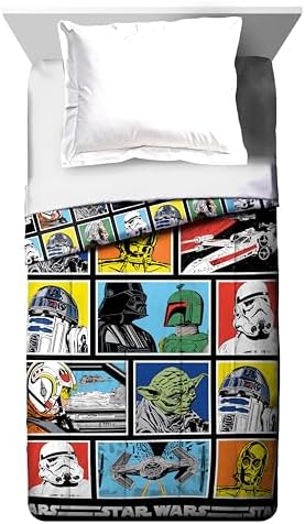 Jay Franco Kids Comforter - Star Wars Design Full Size 1
