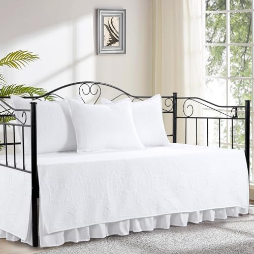 HOMBYS Daybed Set Twin Size Coin Pattern 5 Piece