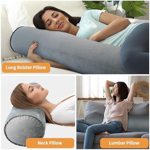 EULANT 2 Pack 35Inch Inflatable Body Pillow for Kids and Adults