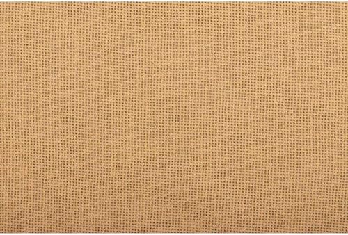 VHC Brands Burlap King Sham 21x37 Tan 1