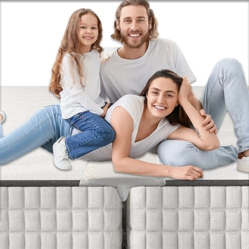 12 X 76 Twin to King Bed Converter Kit with Washable Cover White