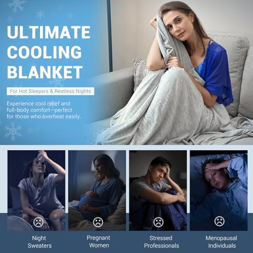 Elegear Cooling Blanket Twin - Arc-Chill 30 for Hot Sleepers