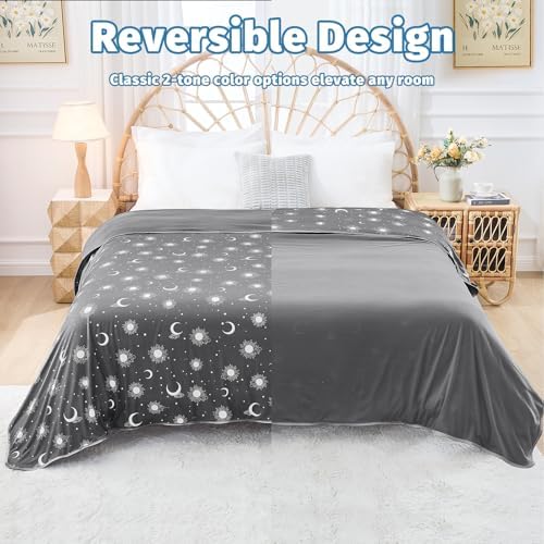 Inhand Cooling Blanket Queen Size - Dark Grey Sky