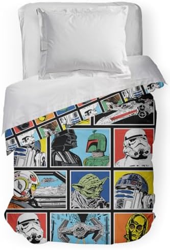 Jay Franco Kids Comforter - Star Wars Design Full Size 1