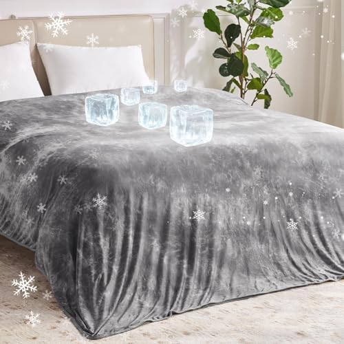 Guohaoi Cooling Throw Blanket for Hot Sleepers Full Size 60x90