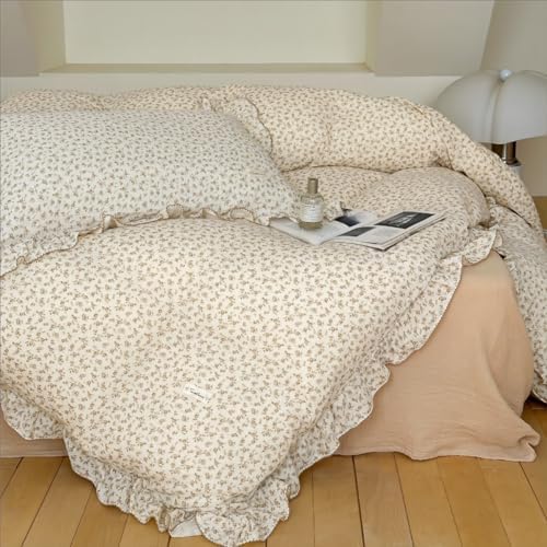 BuLuTu Muslin Kids Duvet Cover Full Size