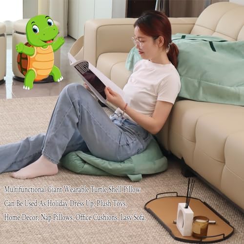 Wearable Turtle Shell Pillow for Adults