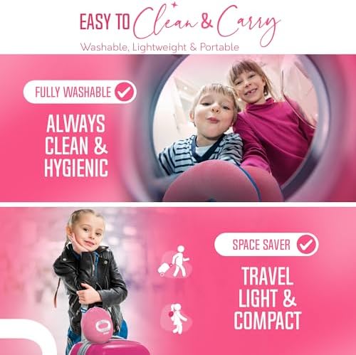 BCOZZY Kids Travel Neck Pillow - 3-7 YO