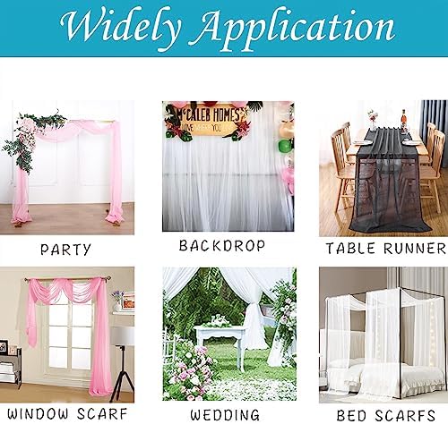Akiky Canopy Bed Curtains with Round LED Light