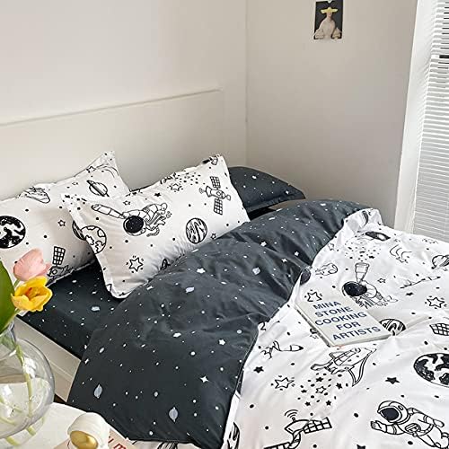 Erosebridal Galaxy Space Duvet Cover Set Twin