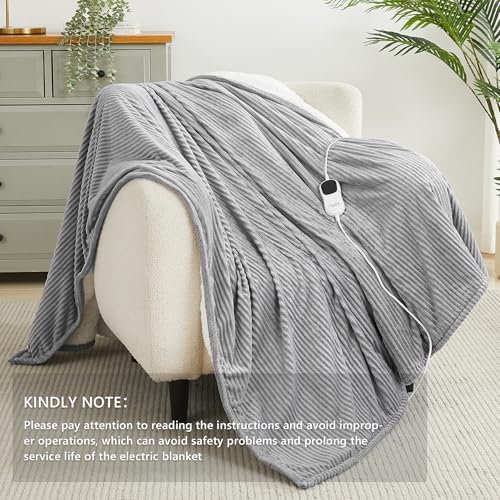 Homemate Heated Blanket - 50x60 Electric Throw with 10 Heat Levels 1