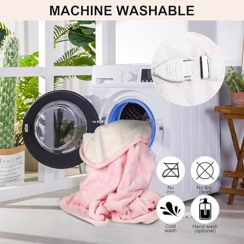YANYEA Electric Heated Throw Blanket with 6 Heat Settings