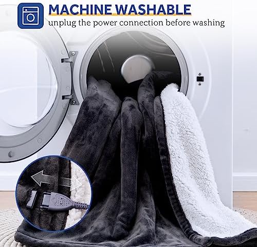 Sealy Electric Blanket with Foot Pocket for Adults