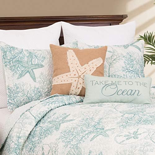 CF Home Ocean Treasures Reversible Quilt Set