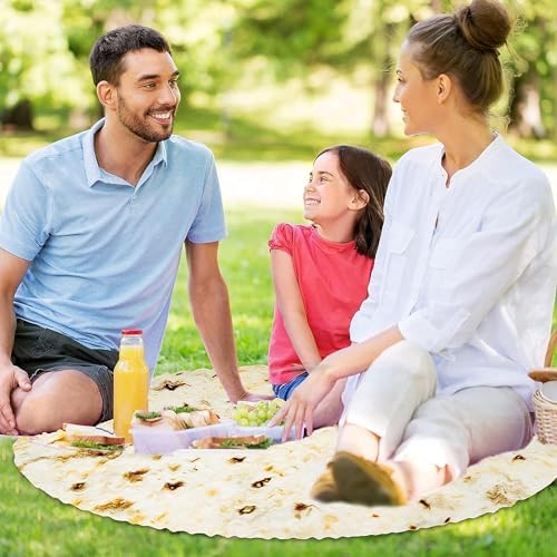 Lhedon Tortilla Blanket for Baby 285 GSM Soft Flannel Wearable Wrap