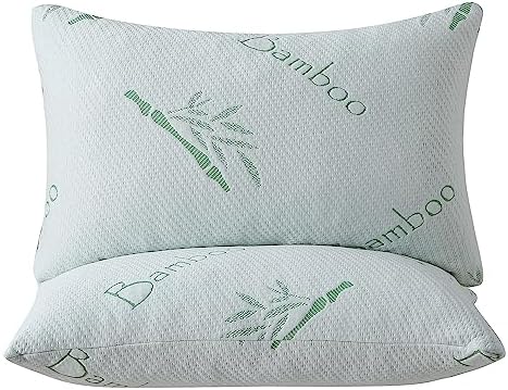 HOXXME Cooling Shredded Memory Foam Pillow Set of 2