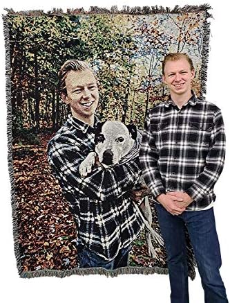 Pure Country Weavers Custom Woven Photo Throw Blanket 72x54