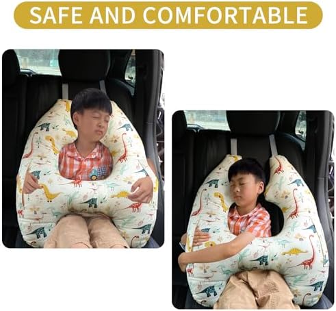 FASTSPOK H-Shape Car Pillow for Kids and Adults