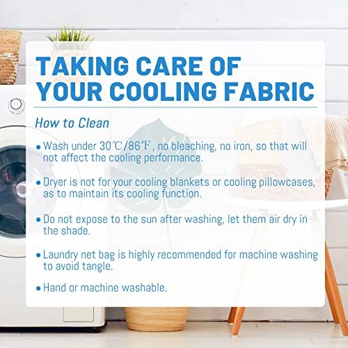 Ailemei Direct Cooling Throw Blanket 50x70 Inch Double Sided