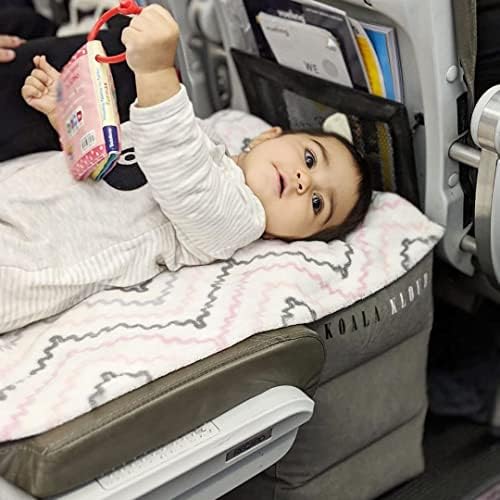 3 Height Travel Foot Rest - 2-Pack Gray Inflatable Foot Pillow