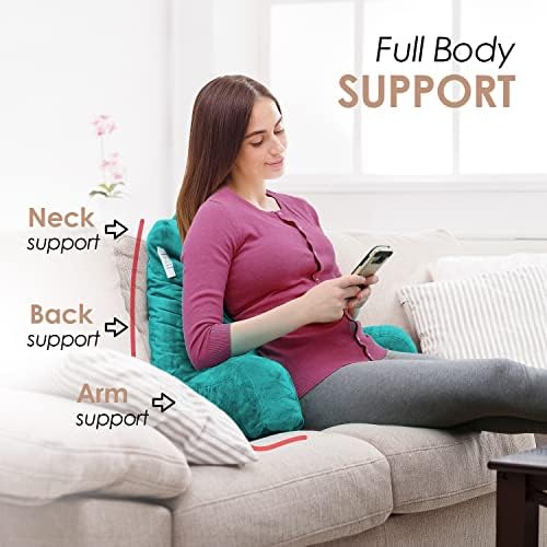 Nestl Reading Pillow Teal Memory Foam