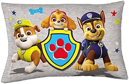 Franco Kids Reversible Microfiber Pillowcase 20x30 Paw Patrol