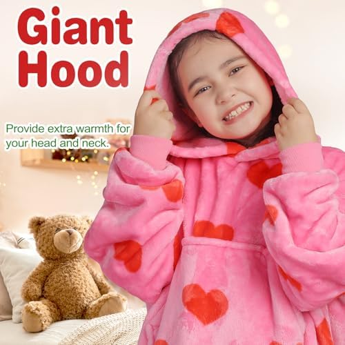 Waitu Fluffy Wearable Blanket for Kids 1