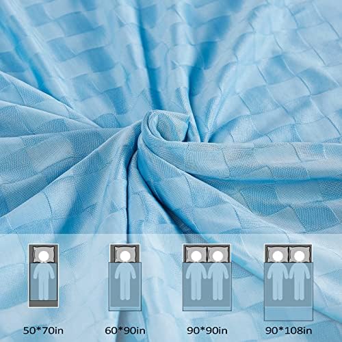 Topcee Cooling Blanket 50x70 Inches Double-Side Bed Throw