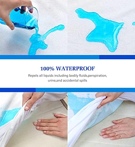 Artivestion Twin Mattress Protector Waterproof Breathable Noiseless Comfort
