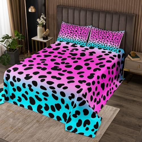 Feelyou Leopard Coverlet Set for Kids