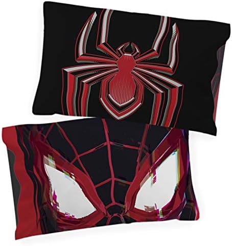 Jay Franco Marvel Miles Morales Reversible Pillowcase - Kids Super Soft Bedding