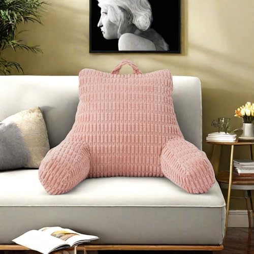 Holawakaka Reading Pillow with Arms - Light Pink