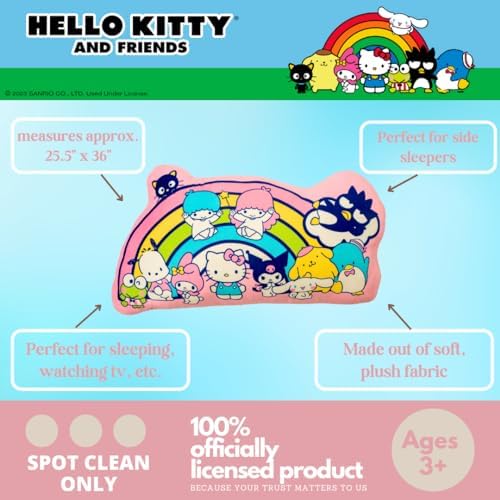 Franco Collectibles Hello Kitty Oversized Body Pillow