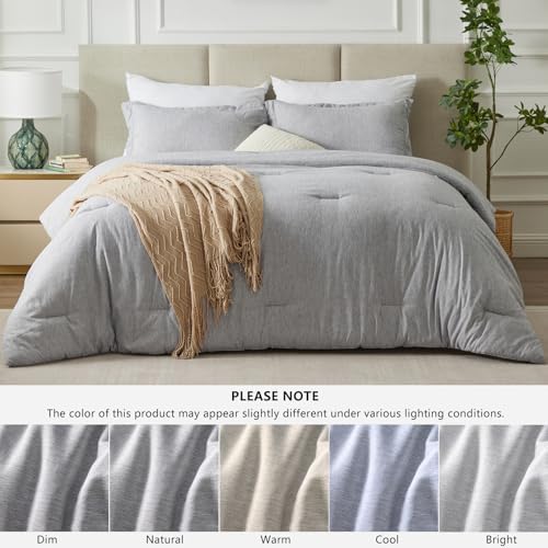 CozyLux Twin XL Comforter Set with Pillow Sham
