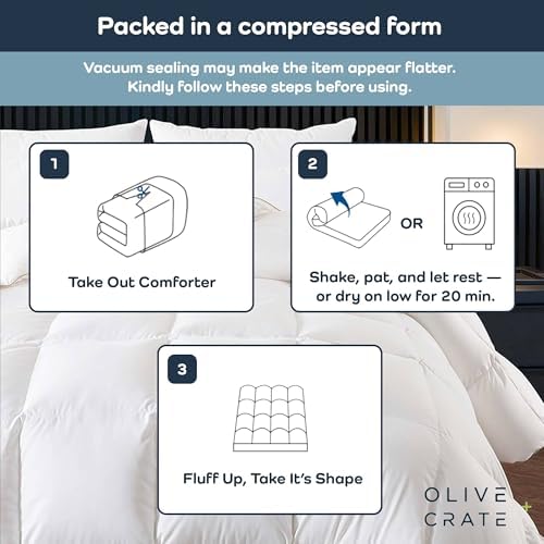 Olive Crate Bamboo Viscose King Comforter 102x90