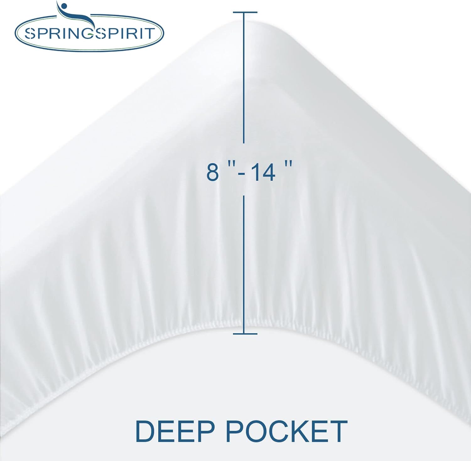 SPRINGSPIRIT Twin Mattress Protector Waterproof Soft Breathable