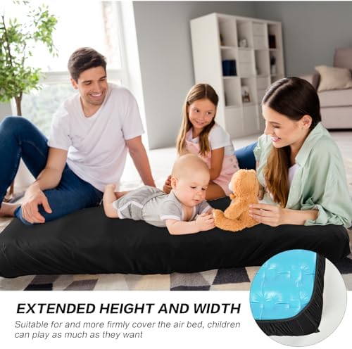 Breling Kids Fitted Sheets 2 Pcs for Air Mattress Sleepover Camping