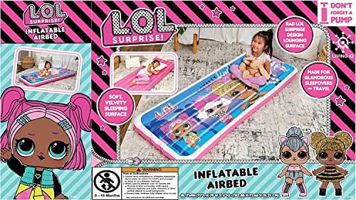 Living iQ Jr Air Bed with LOL Surprise Theme