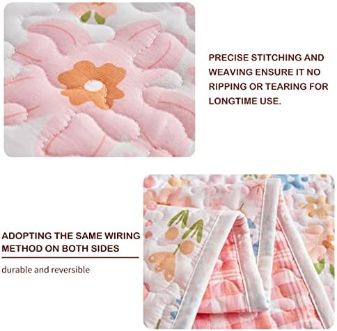 Joyreap 2 Piece Cotton Quilt Set for Girls