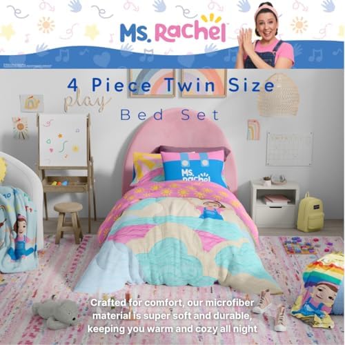 Franco Ms Rachel Kids Bedding Set 4 Piece Twin Size 1