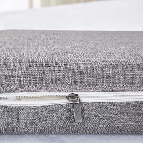Headboard Pillow Bed Gap Filler with Removable Cover