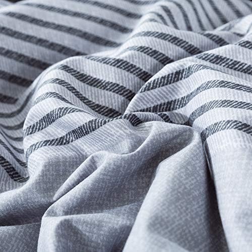 Andency 3-Piece Blue Stripe Comforter Set
