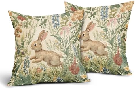 AmplePisce Spring Pillow Covers Set of 2 16x16 Inch