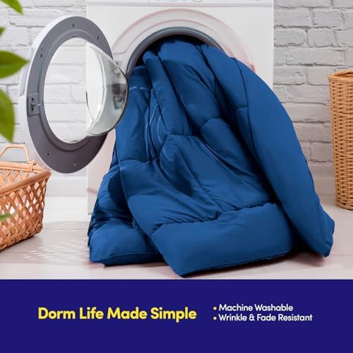 Sweet Home Collection Dorm Room Comforter Set 7 Piece Full