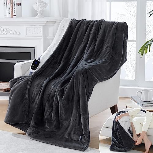 Sealy Electric Blanket with Foot Pocket for Adults