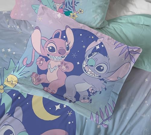 Jay Franco Disney Lilo and Stitch Comforter Set - 5 Piece Kids Bedding
